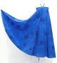 Hula Long Multi Way Koshibo Dress with Lehua Print / Luxury Collection / Navy / J3202-4