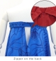 Hula Long Multi Way Koshibo Dress with Lehua Print / Luxury Collection / Navy / J3202-4