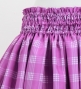 Hula Blouse & Pa'u Set-Up with Palaka & Lei Print / Luxury Collection / Pink / J3204pi