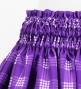 Hula Blouse & Pa'u Set-Up with Palaka & Lei Print / Luxury Collection / Purple / J3204pu