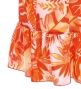 Hula Koshibo Frill Dress / Luxury Collection / Orange Red / J3205orrd