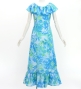 Hula Koshibo Frill Dress / Luxury Collection / Sky Blue/ J3205sbl