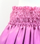 Hula Shantung Pa'u Skirt with Hawaiian Flower Print / Luxury Collection / J3221-2
