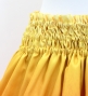 Hula Shantung Pa'u Skirt with Hawaiian Flower Print / Luxury Collection / J3221-4