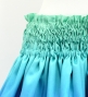 Hula Shantung Pa'u Skirt with Hawaiian Flower Print / Luxury Collection / J3221-7