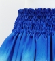 Hula Shantung Pa'u Skirt with Hawaiian Flower Print / Luxury Collection / J3221-8