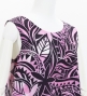 Hula Long Koshibo Dress with Heliconia Print / Luxury Collection / Pink / J3223-1