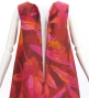 Hula Long Koshibo Dress with Ginger Print / Luxury Collection / Red / J3223-2