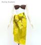 Hula Short Pareo / Hibiscus / Yellow / J3225-15