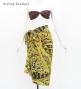 Hula Short Pareo / Kahiko & Moana / Yellow / J3225-19