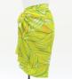 Hula Short Pareo / Ti Leaf / Yellow / J3225-23