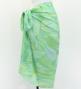 Hula Short Pareo / Ti Leaf / Turquoise Blue / J3225-24
