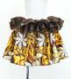 Tahitian Shantung Skirt with Tiare Print / Luxury Collection / Yellow / J3226-11