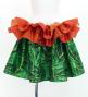 Tahitian Shantung Skirt with Ti Leaf Print / Luxury Collection / Green / J3226-16