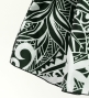 Tahitian Shantung Skirt with Heliconia Print / Luxury Collection / Gray / J3226-1