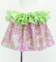 Tahitian Shantung Skirt with Tuberose Print / Luxury Collection / Light Pink / J3226-2