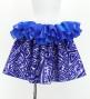 Tahitian Shantung Skirt with Kahiko Print / Luxury Collection / Purple / J3226-20