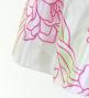 Tahitian Shantung Skirt with Tuberose Print / Luxury Collection / Light Pink / J3226-2
