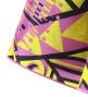 Tahitian Shantung Skirt with Kahiko & Lehua Print / Luxury Collection / Pink & Yellow / J3226-7