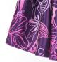 Tahitian Shantung Skirt with Kahiko & Hibiscus Print / Luxury Collection / Purple & Pink / J3226-8
