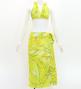 Koshibo Bra Top & Short Pareo / Ti Leaf / Yellow / J3259-23