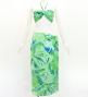 Koshibo Bra Top & Short Pareo / Hawaiian Leaf / Green / J3259-3