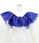 Hula Multi-way Frill Blouse with Shantung / Royal Blue / J3261rbl