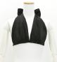 Multi-way Wrap Top with Koshibo / Black / J3262bk