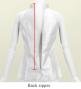 Hula American Armhole Blouse with Shantung / White / J3263wh
