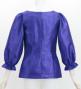 Hula 3/4 Sleeve Blouse with Shantung / Royal Blue / J3264rbl