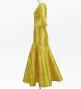 Hula Long Dress with Protea Print / Luxury Collection / Gold / J3266gd