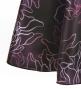 Hula Long Dress with Protea Print / Luxury Collection / Plum / J3266pl
