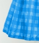 Hula Tube Top & Pa'u Set-Up with Palaka Check Print / Luxury Collection / Blue / J3285bl