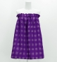 Hula Tube Top & Pa'u Set-Up with Palaka Check Print / Luxury Collection / Deep Purple / J3285dpu