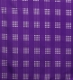 Hula Tube Top & Pa'u Set-Up with Palaka Check Print / Luxury Collection / Deep Purple / J3285dpu