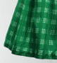 Hula Tube Top & Pa'u Set-Up with Palaka Check Print / Luxury Collection / Green / J3285gr