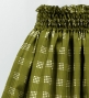 Hula Tube Top & Pa'u Set-Up with Palaka Check Print / Luxury Collection / Khaki / J3285ka