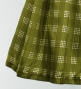 Hula Tube Top & Pa'u Set-Up with Palaka Check Print / Luxury Collection / Khaki / J3285ka