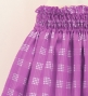 Hula Tube Top & Pa'u Set-Up with Palaka Check Print / Luxury Collection / Lilac / J3285li