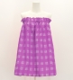 Hula Tube Top & Pa'u Set-Up with Palaka Check Print / Luxury Collection / Lilac / J3285li