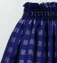 Hula Tube Top & Pa'u Set-Up with Palaka Check Print / Luxury Collection / Navy / J3285nv