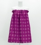 Hula Tube Top & Pa'u Set-Up with Palaka Check Print / Luxury Collection / Purple / J3285pu