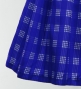Hula Tube Top & Pa'u Set-Up with Palaka Check Print / Luxury Collection / Royal Blue / J3285rbl