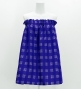Hula Tube Top & Pa'u Set-Up with Palaka Check Print / Luxury Collection / Royal Blue / J3285rbl