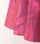 Hula One Shoulder Dress with Hawaiian Leaf / Luxury Collection / Wine / J3306wi