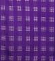 Hula Shantung Pa'u Skirt with Palaka Check Print / Luxury Collection / Deep Purple / J3308dpu