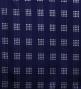 Hula Shantung Pa'u Skirt with Palaka Check Print / Luxury Collection / Navy / J3308nv