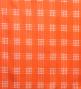Hula Shantung Pa'u Skirt with Palaka Check Print / Luxury Collection / Orange / J3308or