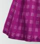 Hula Shantung Pa'u Skirt with Palaka Check Print / Luxury Collection / Purple / J3308pu