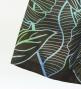 Hula Shantung Pa'u Skirt with Hawaiian Leaf Print / Luxury Collection / Brown / J3310br